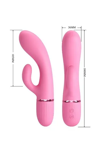 Pretty Love BW-500059 Vibrator: 10 Functions, Soft Silicone, Intense Pleasure