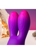 Glo-Girl Bunny di Rocks-Off - Vibrazione di Precisione con Orecchie Flessibili