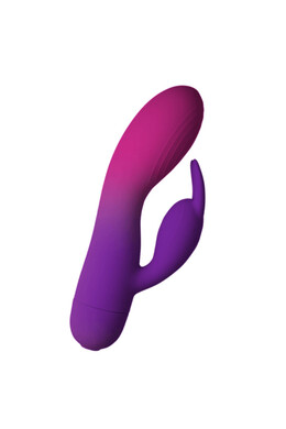 Glo-Girl Rabbit Rocks-Off: Double Motor Rabbit Vibrator for Dual Pleasure