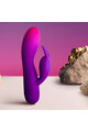 Glo-Girl Rabbit Rocks-Off: Double Motor Rabbit Vibrator for Dual Pleasure