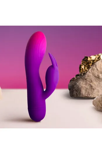 Glo-Girl Rabbit Rocks-Off: Double Motor Rabbit Vibrator for Dual Pleasure