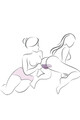 Glo-Girl Rabbit Rocks-Off: Double Motor Rabbit Vibrator for Dual Pleasure