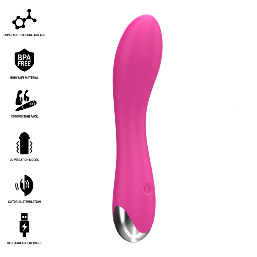 Cher by Intense: Interchangeable Head Vibrator for Customized Pleasure