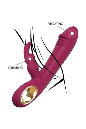 Taygeta, the Pleasure Rabbit: Dual Action Vibrator for Intense Experiences | TOYJOY