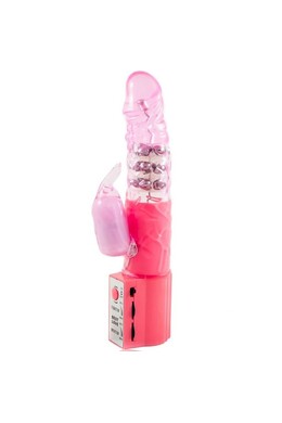 High-Tech Gelatin Vibrator - 20 Pleasure Modes with Control Wheels