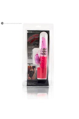 High-Tech Gelatin Vibrator - 20 Pleasure Modes with Control Wheels