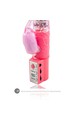 High-Tech Gelatin Vibrator - 20 Pleasure Modes with Control Wheels