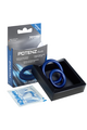 Blue Double Penis Ring for Firmness and Testicles - Enhance Firmness and Delay Ejaculation