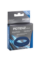 Blue Double Penis Ring for Firmness and Testicles - Enhance Firmness and Delay Ejaculation