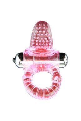 Vibrating Penis Ring with Clitoral Bullet - 10 Vibration Modes for Couples