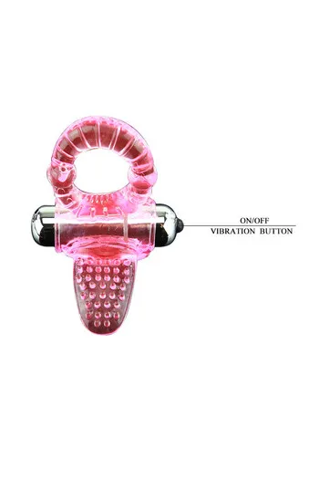 Vibrating Penis Ring with Clitoral Bullet - 10 Vibration Modes for Couples