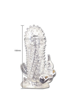 Enhancing Penis Sleeve with Vibration | Boost Size & Pleasure for Couples