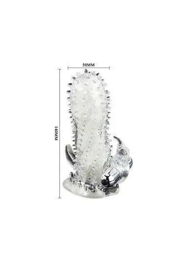 Enhancing Penis Sleeve with Vibration | Boost Size & Pleasure for Couples