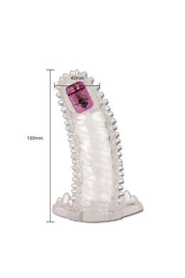 Penis Extender Sleeve with Vibration | Enhance Size and Pleasure for Both