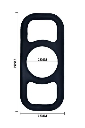 Anelli per Potenziamento Maschile - 3 Anelli in Silicone per Erezione e Controllo