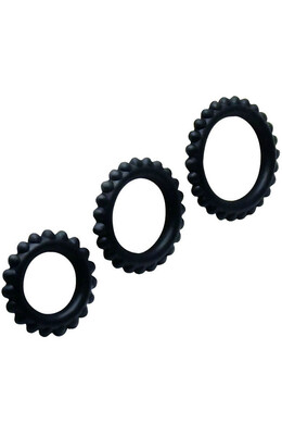 Cock Ring for Men - 3 Sizes in Silicone | Enhance Pleasure & Performance