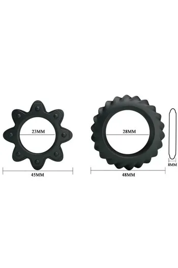 Flowering Ring Set: Delay Ejaculation and Enhance Orgasms for Longer, More Satisfying Sex