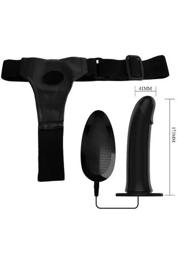 Vito Vibrating Strap-on with Hollow Dildo - Ultimate Couples' Pleasure