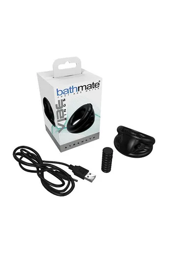 Pleasure ring with rechargeable vibrator