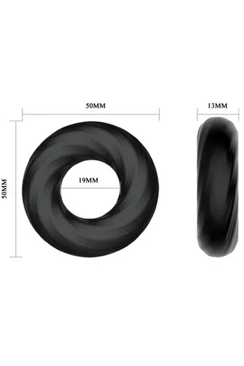 Crazy Bull Spiral Silicone Ring - Enhance Male Pleasure | Total Control
