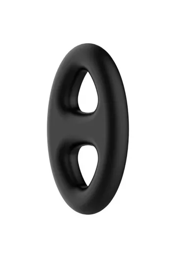 Anello Doppio in Silicone Ovale Crazy Bull | Potenzia l'Intimità Maschile