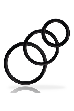Addicted Toys: Male Enhancement Rings - Complete 3-Ring Kit