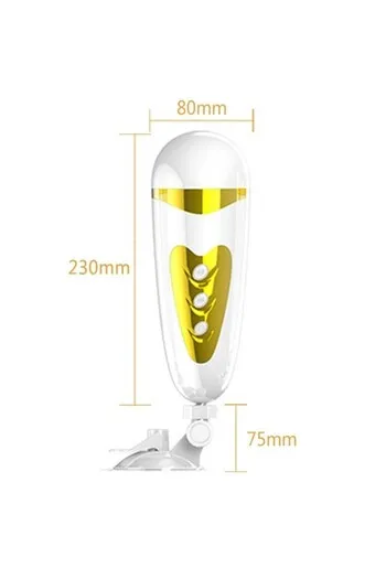 Sally Masturbatore Maschile Realistico - Pretty Love | Vibrazioni e Suono