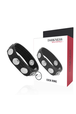 Adjustable Leather Ring for Longer Erections and Enhanced Stamina | Darkness