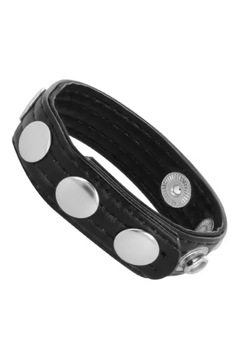 Adjustable Leather Ring for Longer Erections and Enhanced Stamina | Darkness
