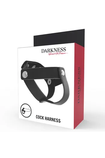 Darkness Leather Ring for Penis and Testicles - Adjustable and Customizable