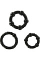 3-Piece Silicone Cock Ring Set for Harder, Longer Erections | Sevencreations