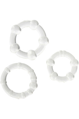 3-Piece Silicone Ring Kit for Harder, Longer-Lasting Erections | Sevencreations