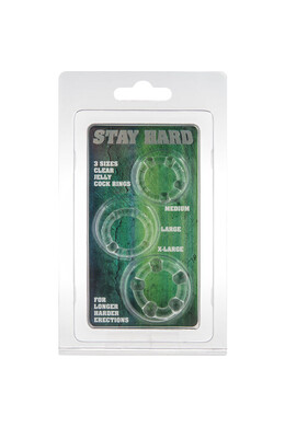 3-Piece Silicone Ring Kit for Harder, Longer-Lasting Erections | Sevencreations