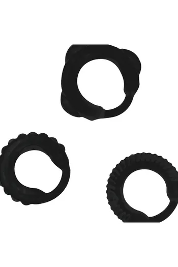 Penis Pleasure Rings - Set of 3 | Enhance Pleasure & Prevent Premature Ejaculation
