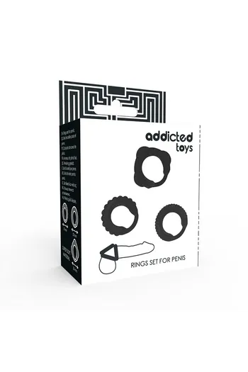 Penis Pleasure Rings - Set of 3 | Enhance Pleasure & Prevent Premature Ejaculation
