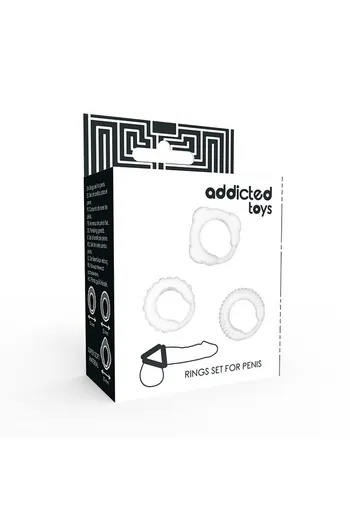 Penis Pleasure Rings - Set of 3 | Enhance Your Pleasure