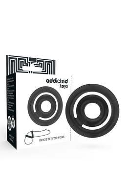 Addicted Toys Penis Rings - Intense Pleasure and Male Control