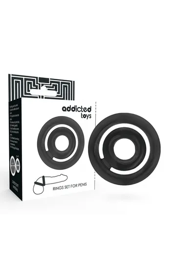 Anelli Penieni Addicted Toys - Piacere Intenso e Controllo Maschile