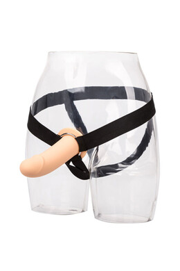 Penis Extension with Hollow Dildo Harness - Add 9 cm | California Exotics