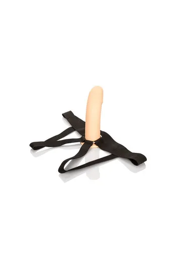 Penis Extension with Hollow Dildo Harness - Add 9 cm | California Exotics
