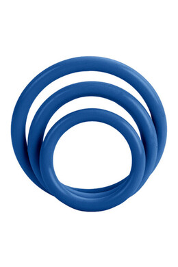 Set of 3 Silicone Penis Rings - Firmer Erections & Intense Orgasms