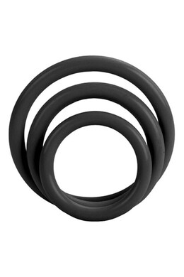 Set di 3 Anelli Penieni in Silicone - Erezioni Più Forti e Durature | California Exotics