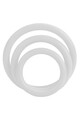Set of 3 Penis Rings in Silicone - Stronger & Longer Erections | California Exotics