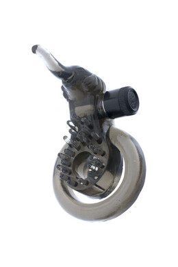 Vibrating Penis Ring with Clitoral Stimulator