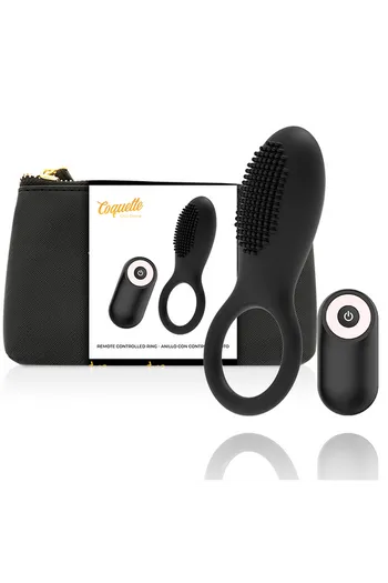 Coquette Chic Desire Vibrating Ring - Remote Control for Intense Pleasure