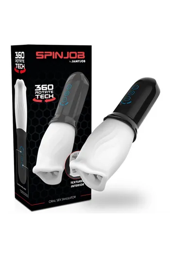 Spinjob Jamyjob: Simulatore Sesso Orale con Rotazione 360° | Tecnologia Avanzata