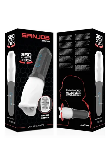 Spinjob Jamyjob: 360° Rotating Oral Sex Simulator | Advanced Technology