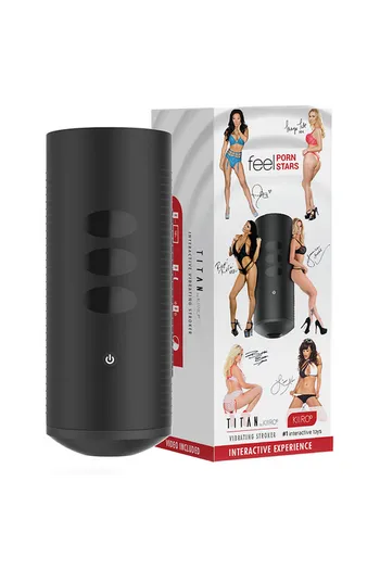Titan de Kiiro: Interactive Male Masturbator with Touch-Sensitive Vibration System
