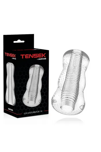 TENSEK 1 by JAMYJOB: Transparent Male Masturbator with Innovative Design