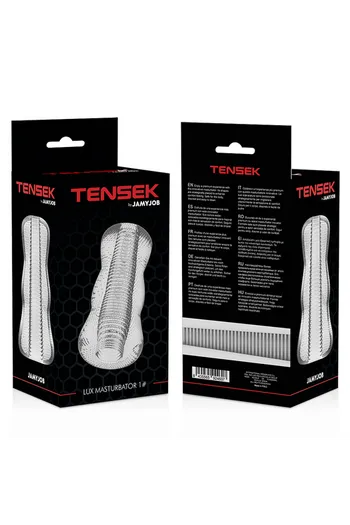 TENSEK 1 by JAMYJOB: Transparent Male Masturbator with Innovative Design